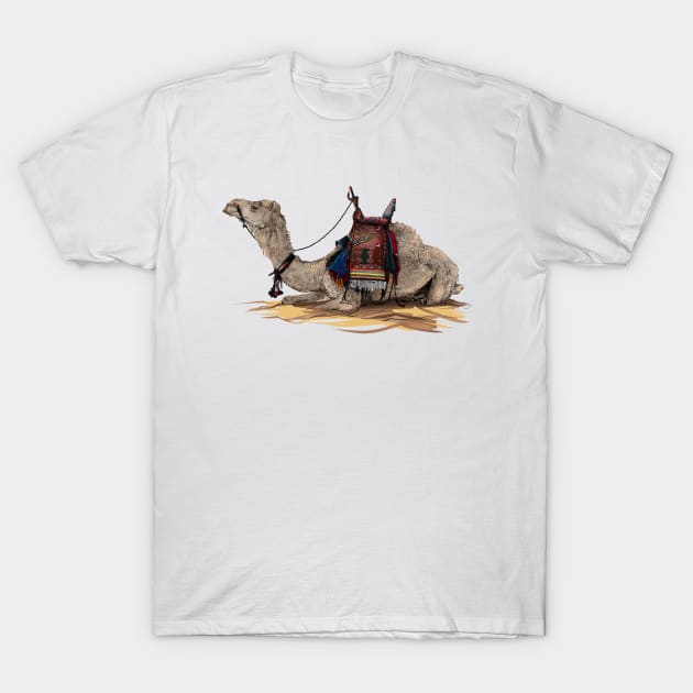 Camel T-Shirt by sibosssr